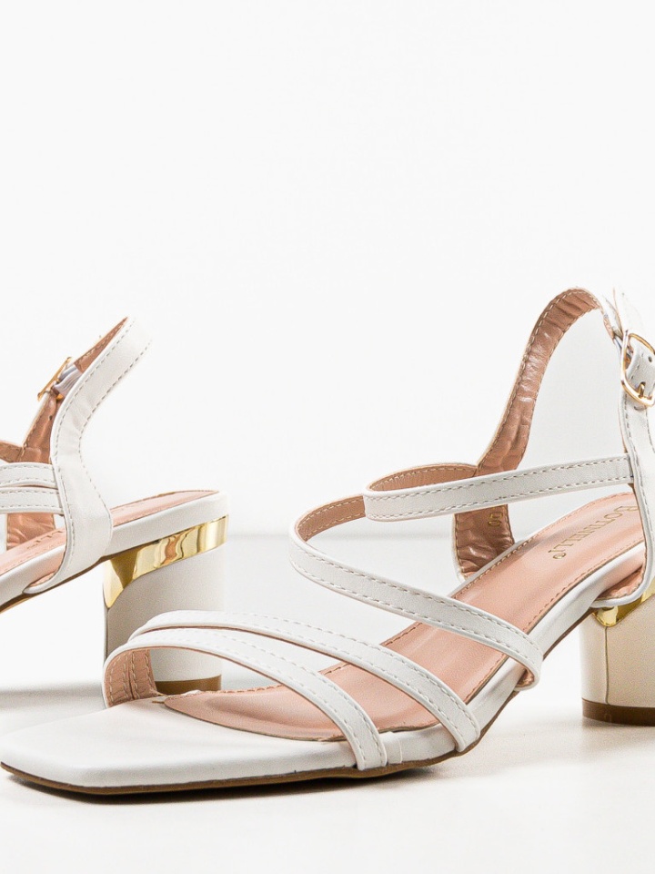 Sandale dama Bognit Albe