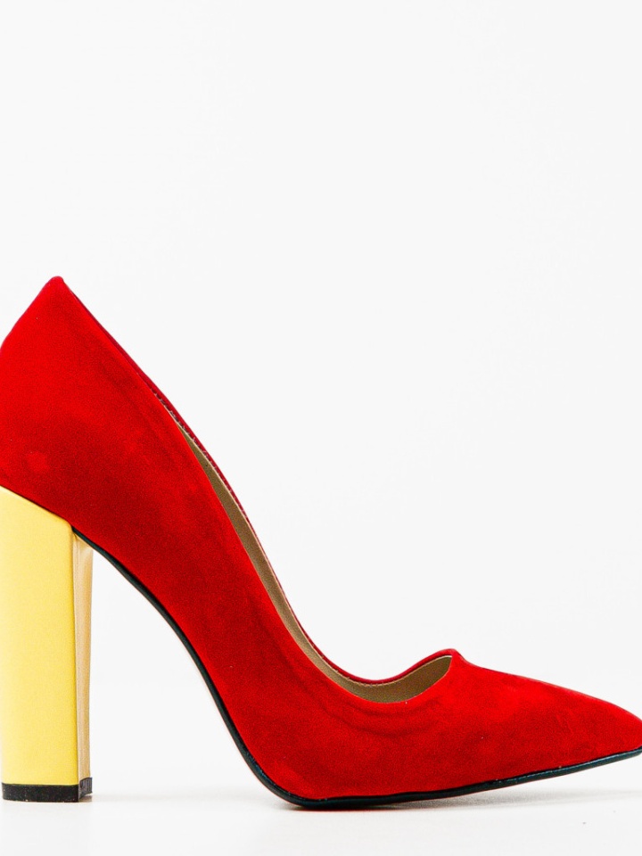 Pantofi dama Sorca Rosii 2