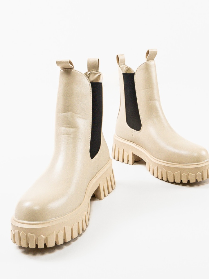 Ghete dama Poppy Albe