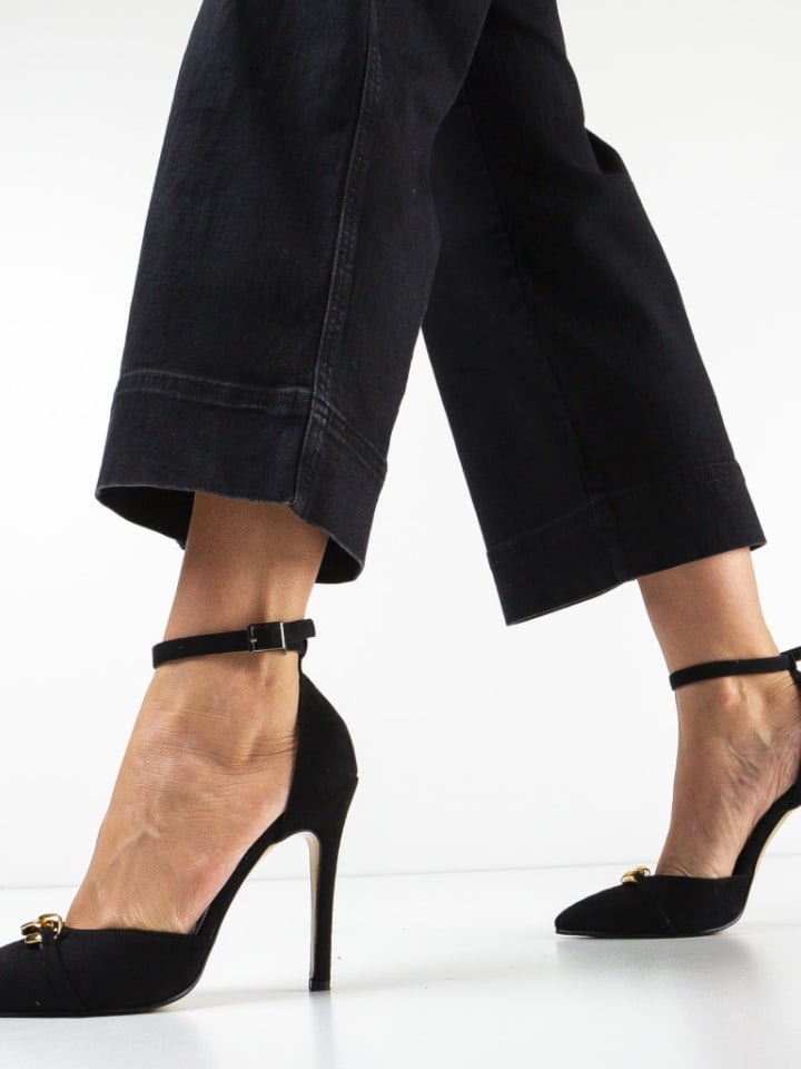 Pantofi Deler Argintii