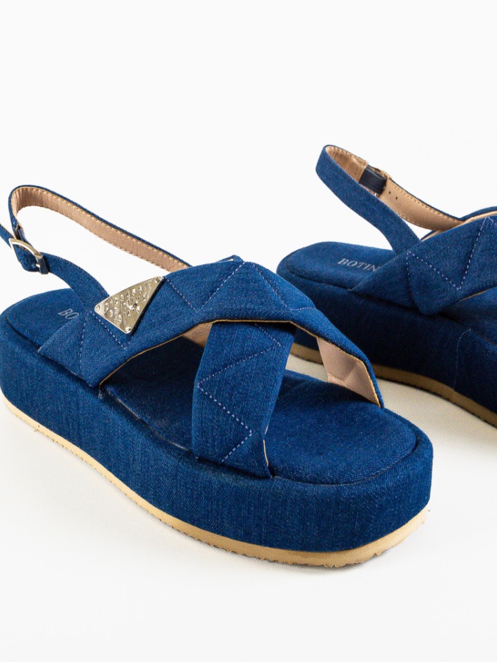 Sandale dama Ziggy Albastre 2