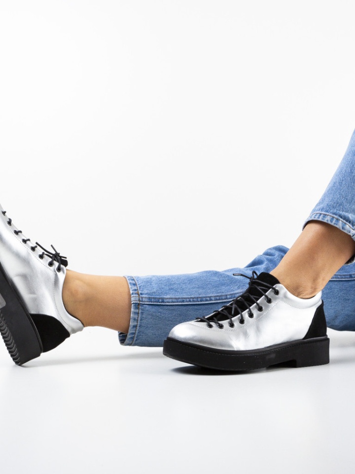 Pantofi Casual Neave Gri 3