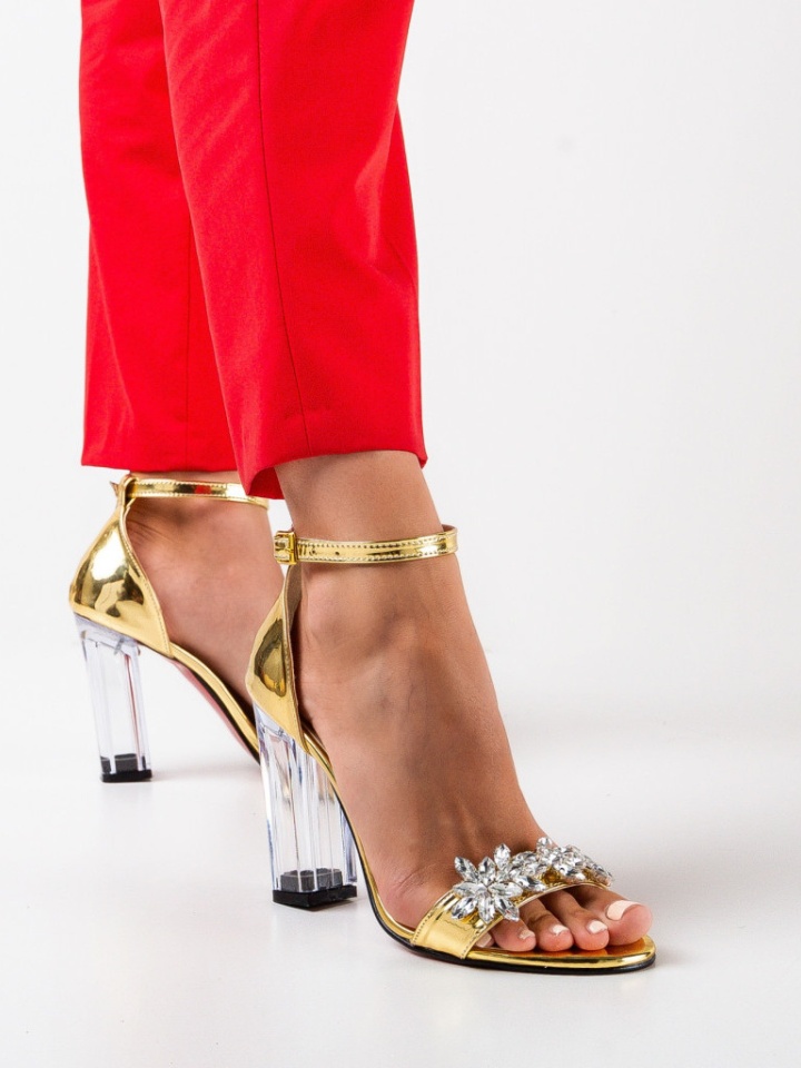 Sandale dama Afrety Aurii