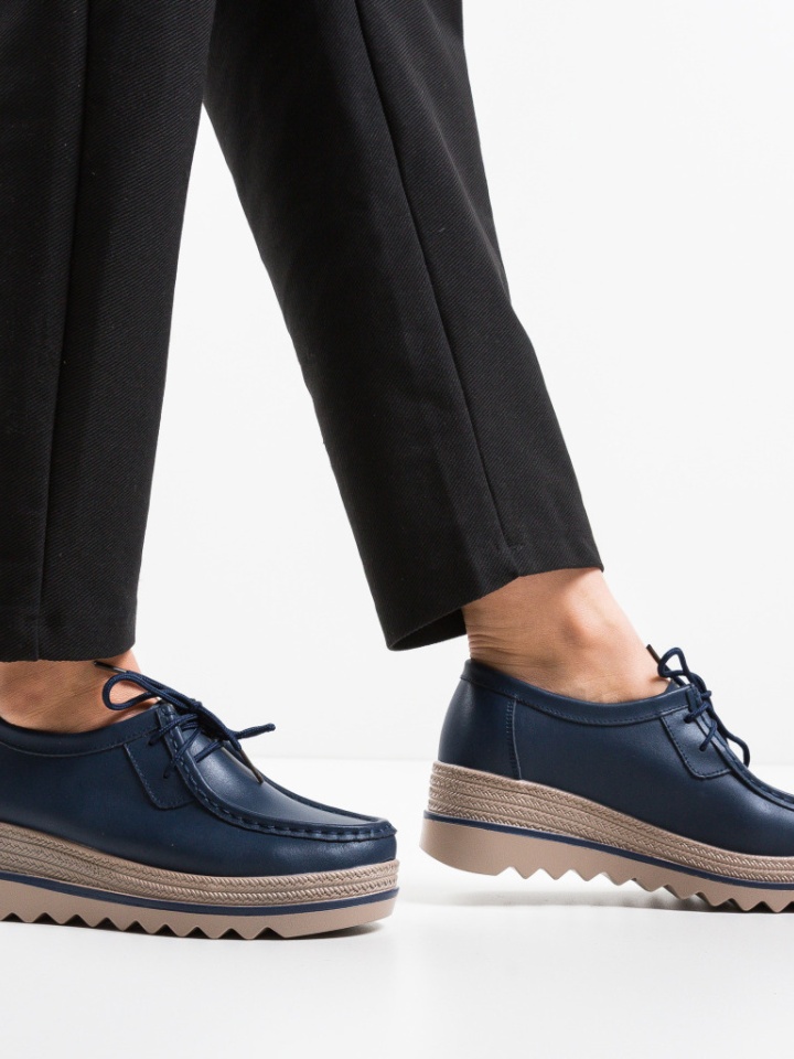 Pantofi Casual Sag Bleumarin