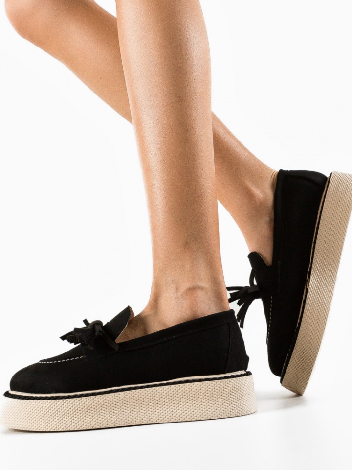 Pantofi Casual Vredy Negri