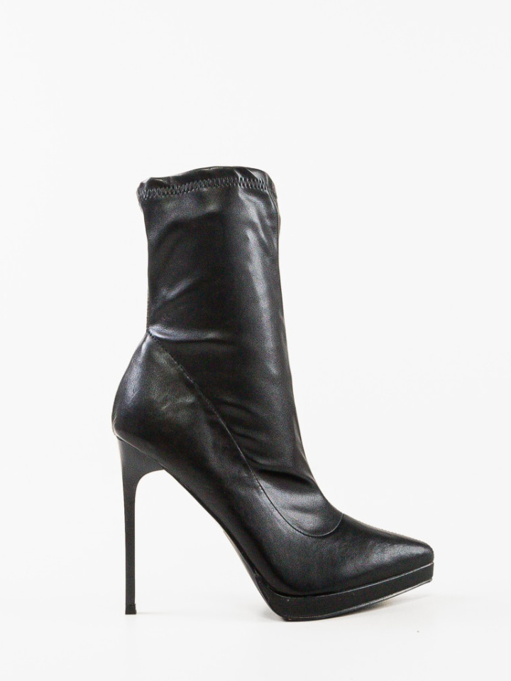 Botine dama Scarl Negre 2