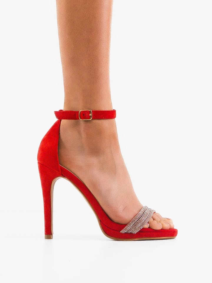 Sandale cu toc Slavka Negre 2