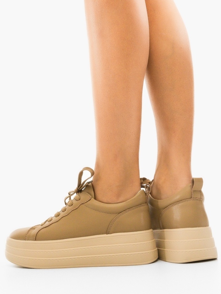 Sneakers dama Praka Bej