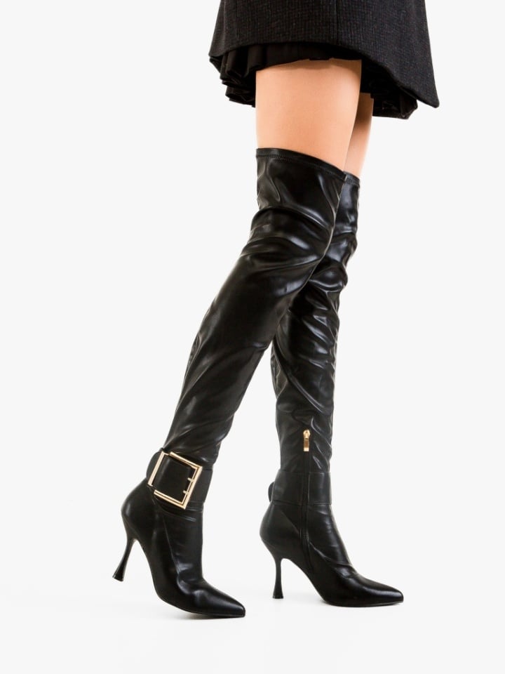 Cizme dama Solenne Bej