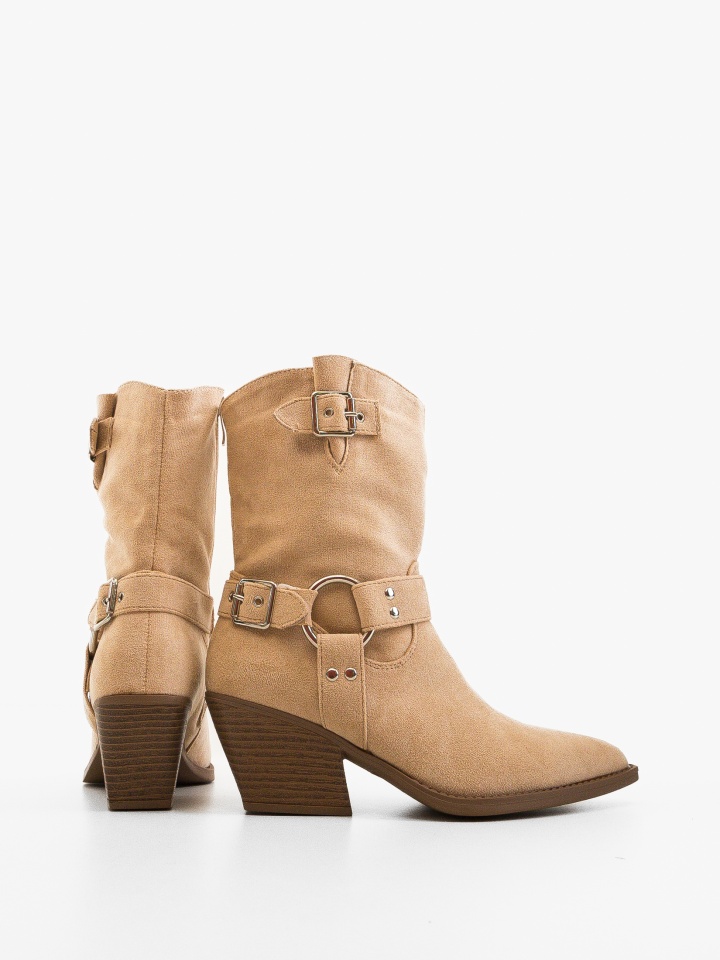 Botine dama Edwin Khaki
