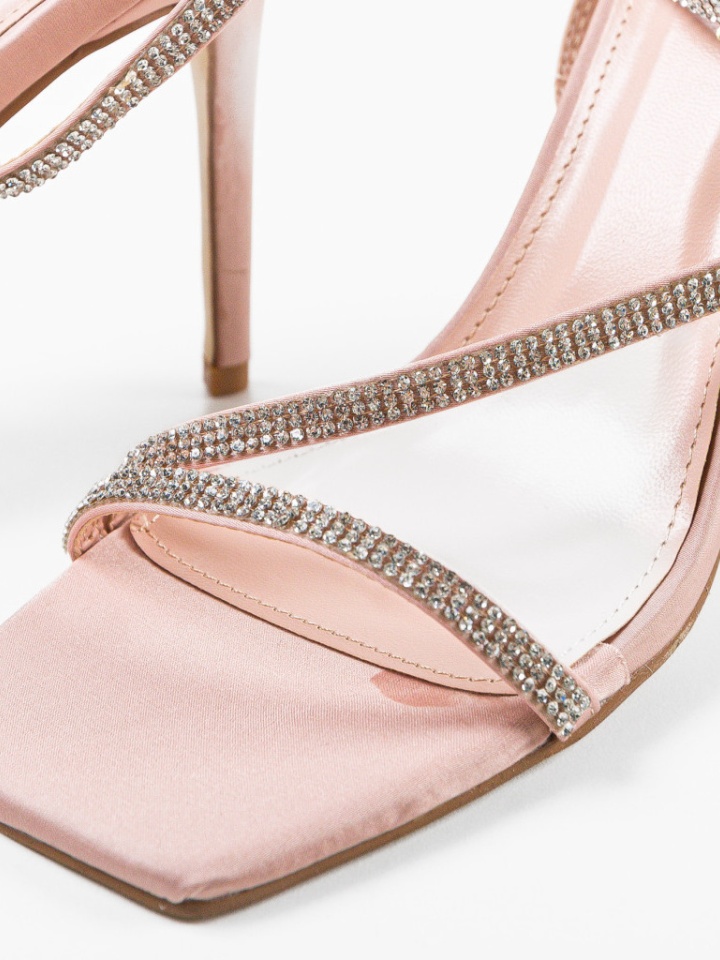 Sandale cu toc Neyman Aurii