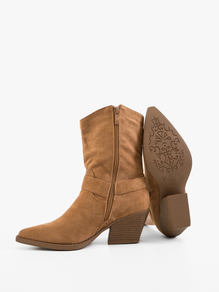 Botine dama Edwin Khaki