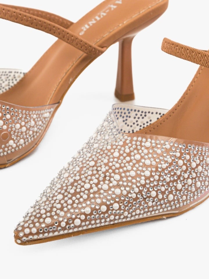 Pantofi dama Lopez Camel