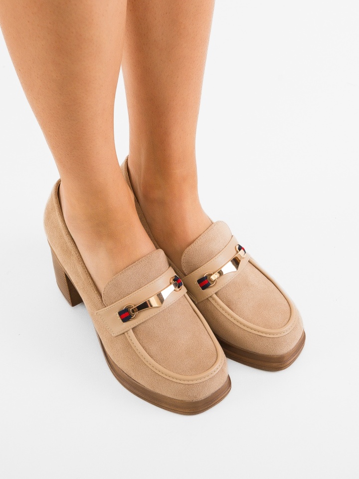 Pantofi dama Tamlan Bej