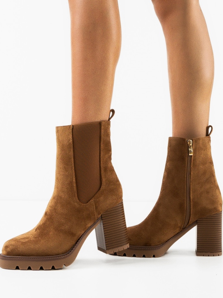 Botine dama Nevymar Camel