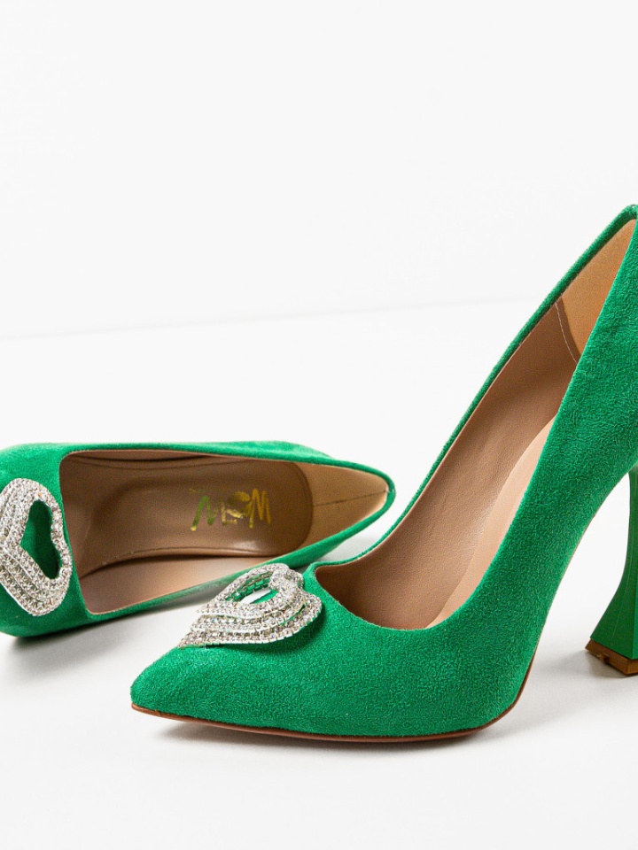 Pantofi cu toc Darino Negri 2