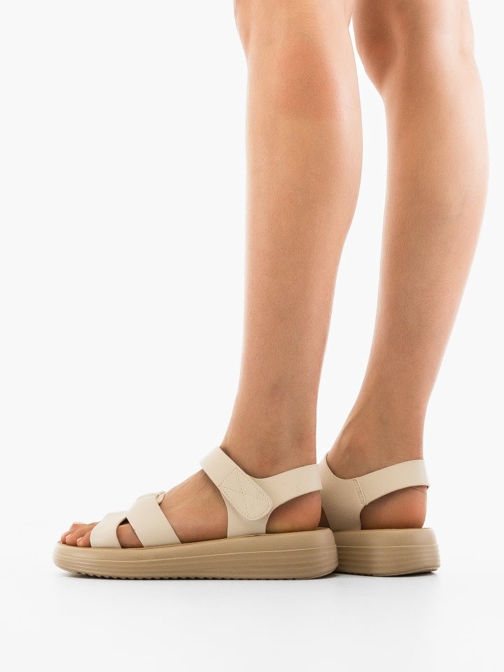 Sandale dama Damaro Bej