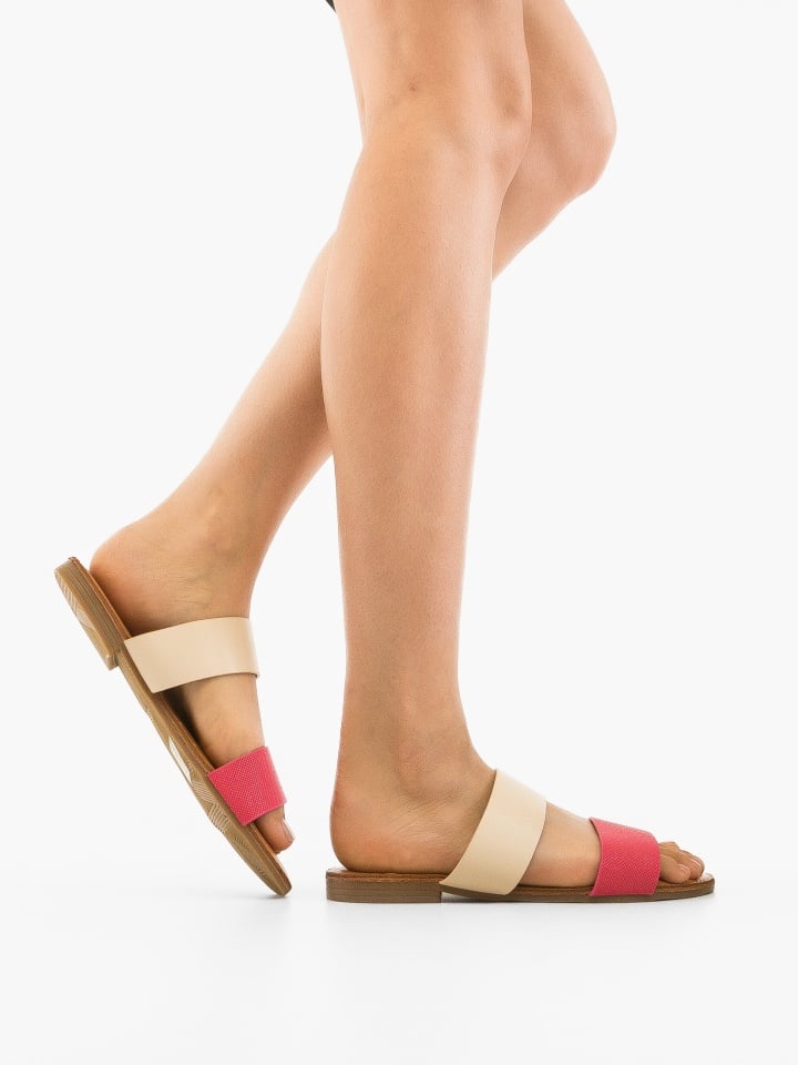 Papuci dama Leena Fuchsia