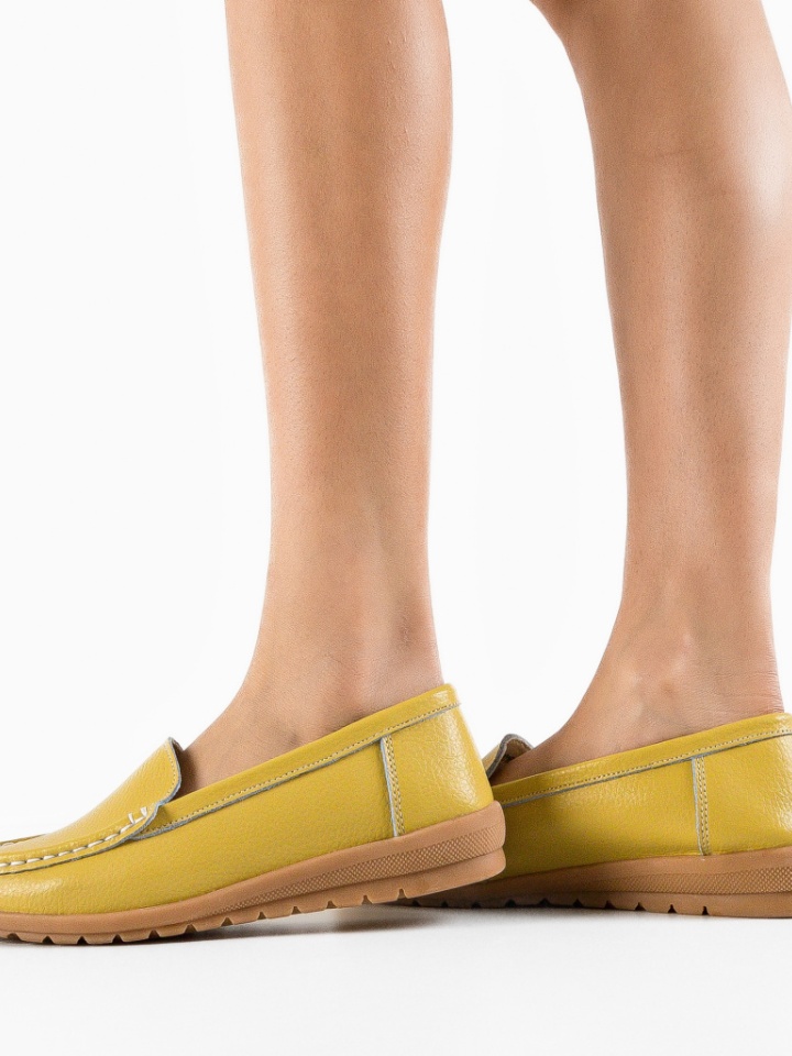 Pantofi Casual Georgie Galbeni