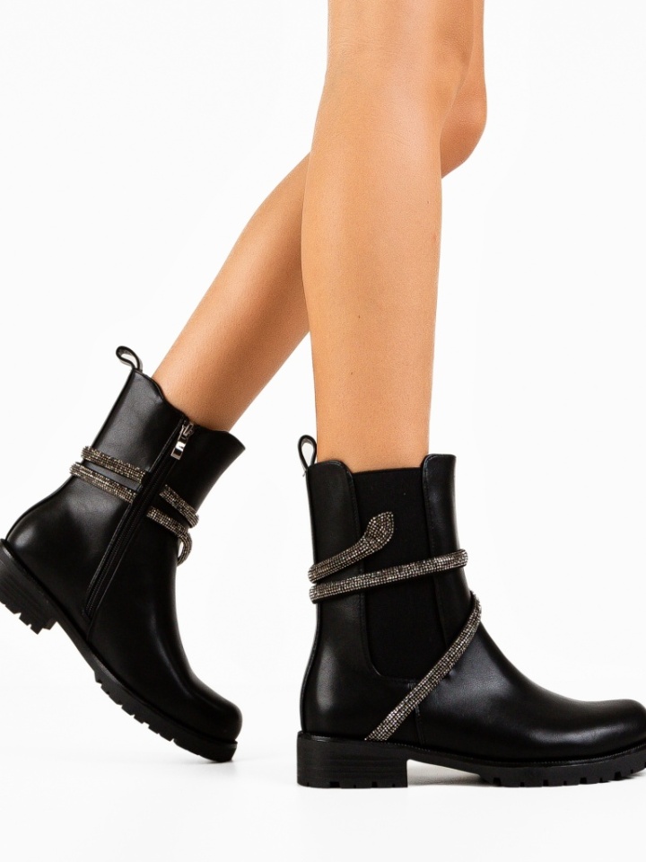 Ghete dama Tucker Negre