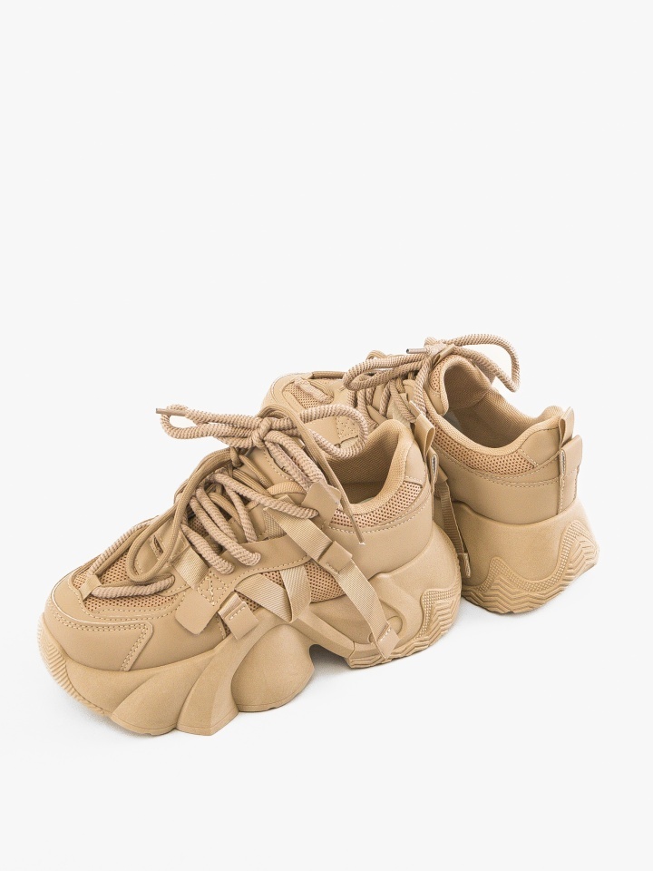 Sneakers dama Thild Bej