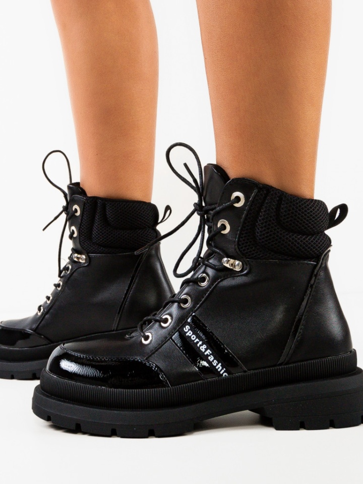 Ghete dama Leia Negre