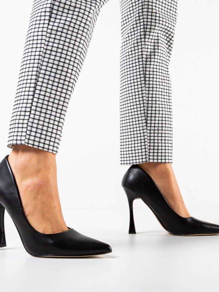 Pantofi cu toc Pakun Negri