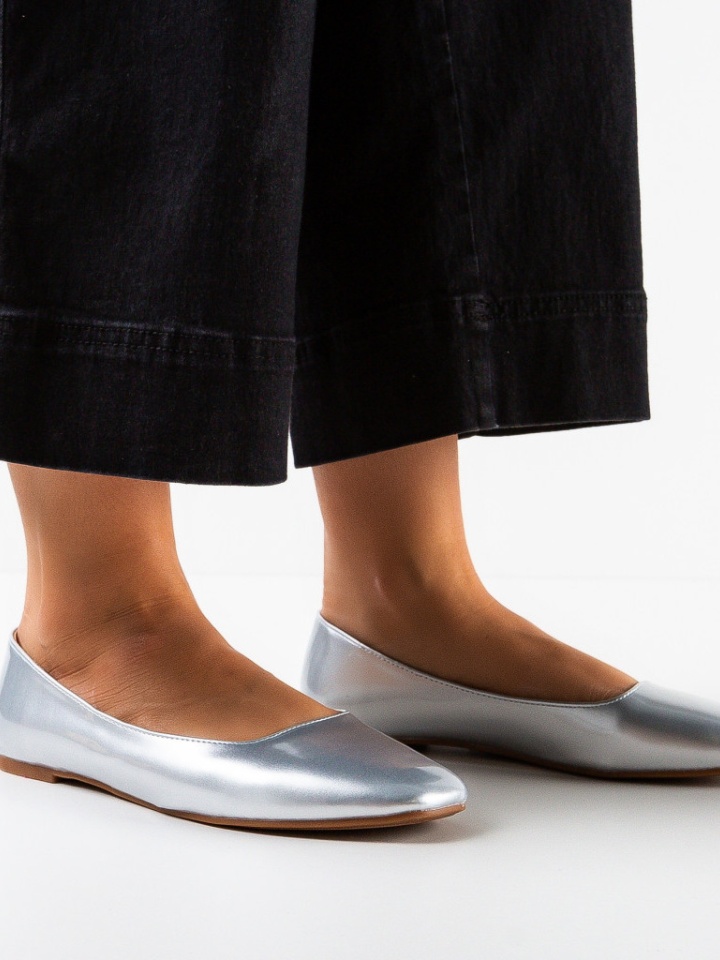 Balerini dama Product Argintii