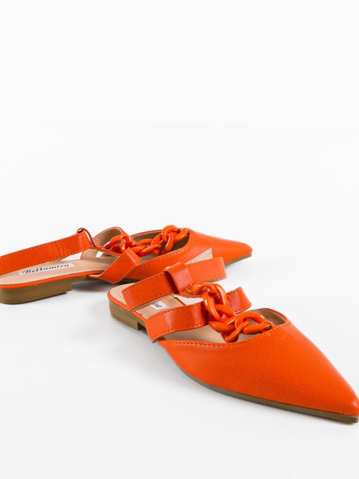 Balerini dama Floor Portocalii