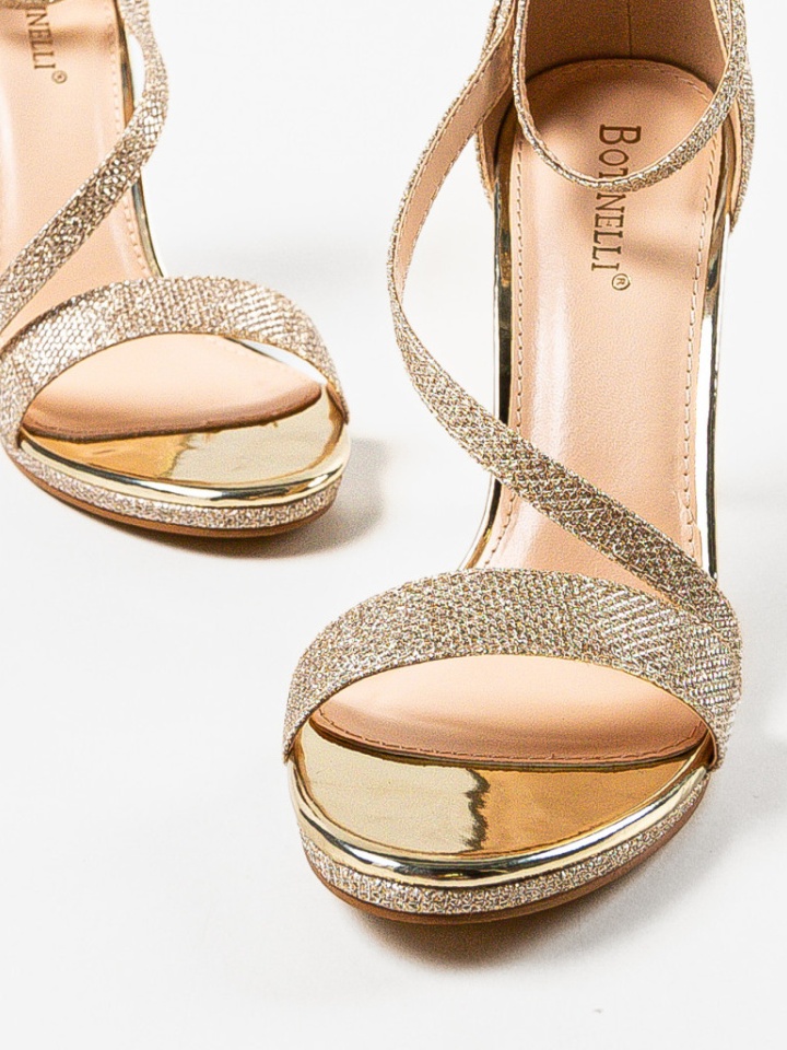 Sandale cu toc Ojah Negre