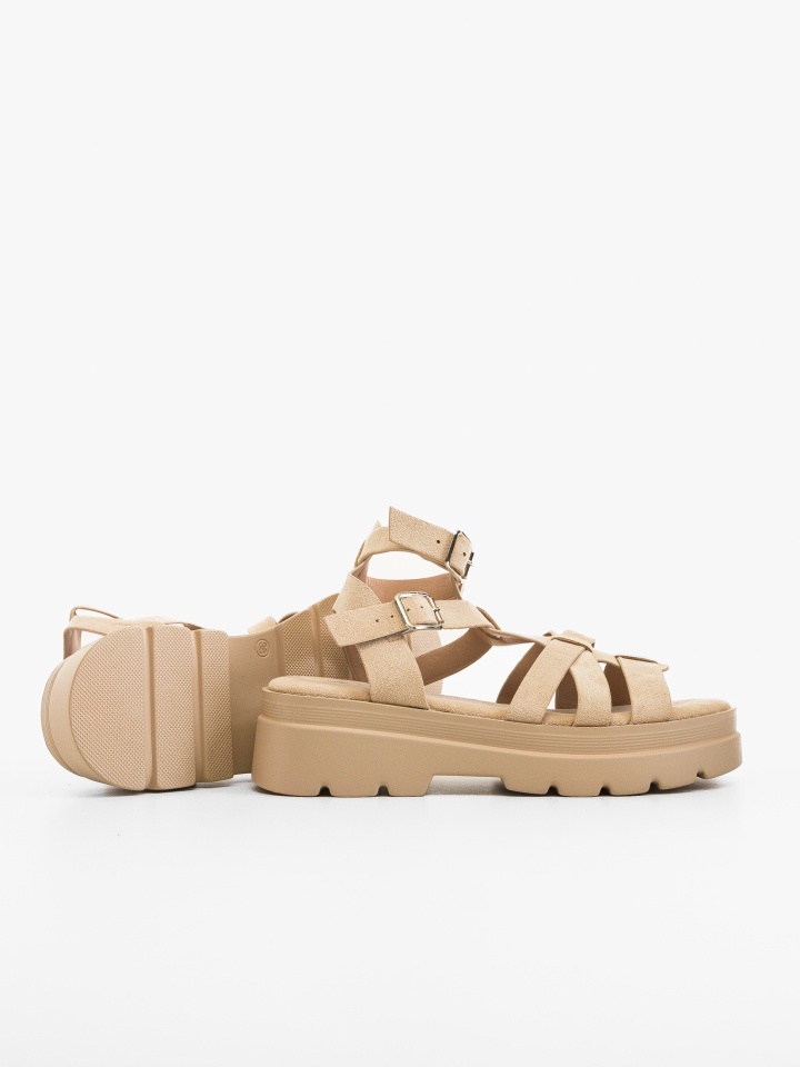 Sandale dama Pravend Bej