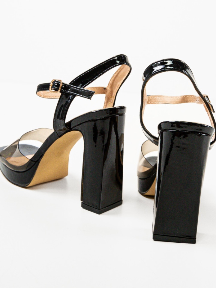 Sandale cu toc Ebaka Nude