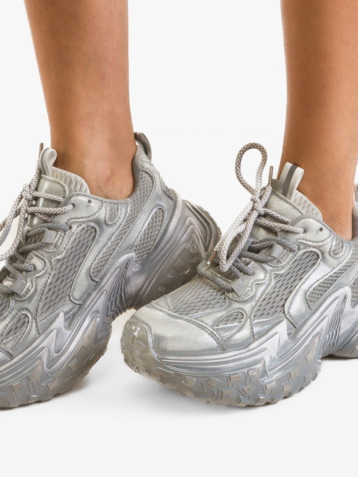 Sneakers dama Kannka Gri