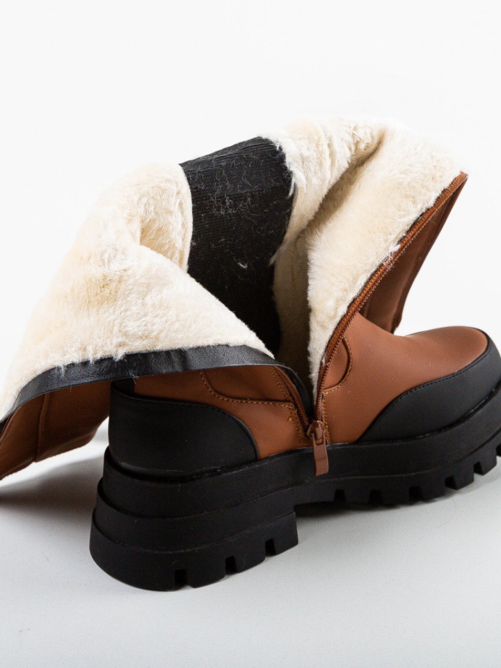 Cizme dama Salter Camel