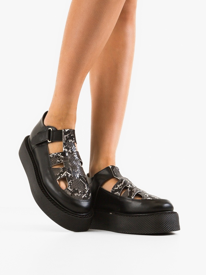 Pantofi Casual Gryndy Negri 2