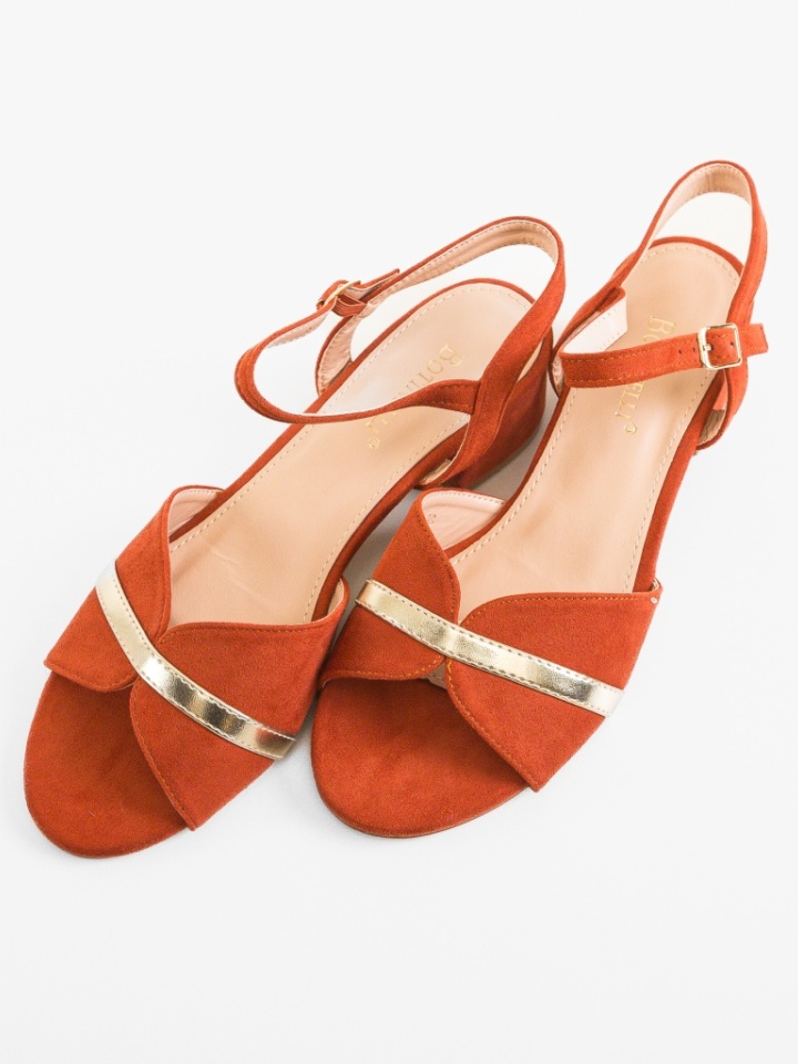 Sandale cu toc Lesa Negre