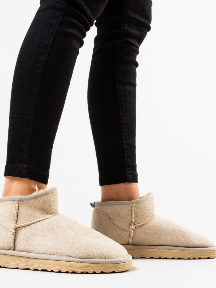 Cizme tip Ug Human Bej