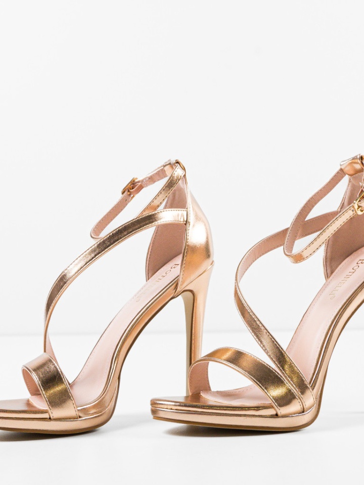 Sandale cu toc Jova Aurii 2