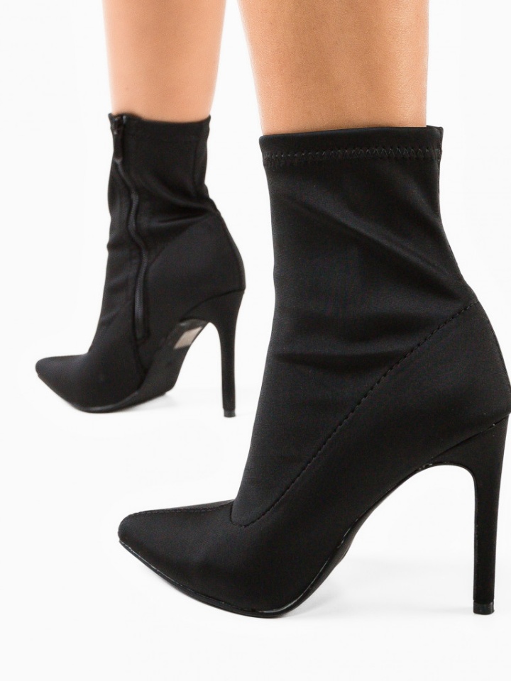 Botine dama Amira Negre