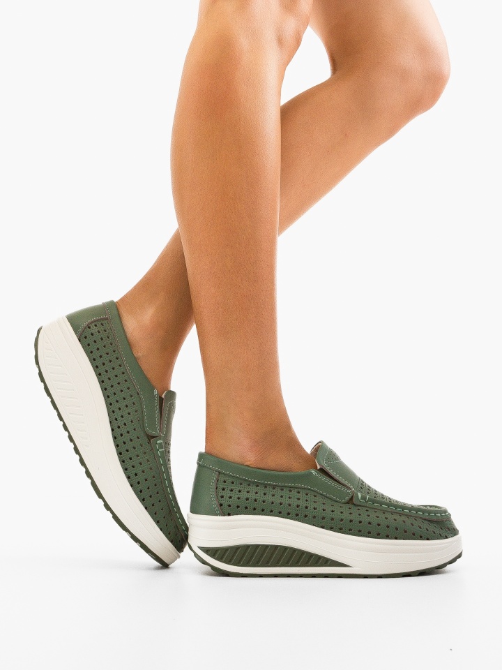 Pantofi Casual Bicaz Verzi