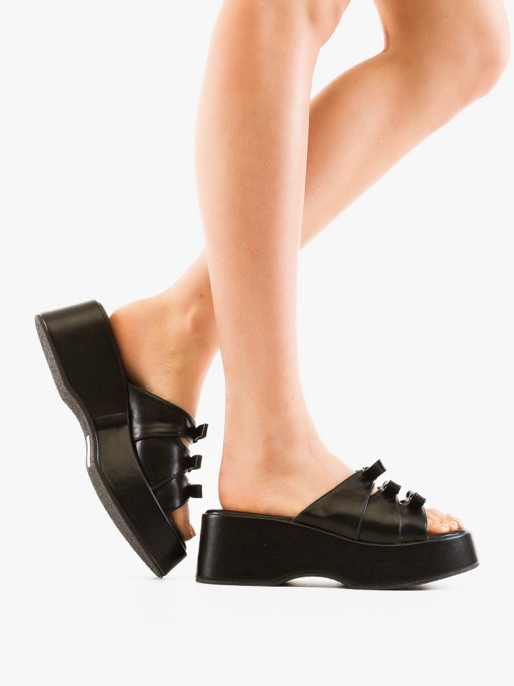 Platforme Anisa Negre