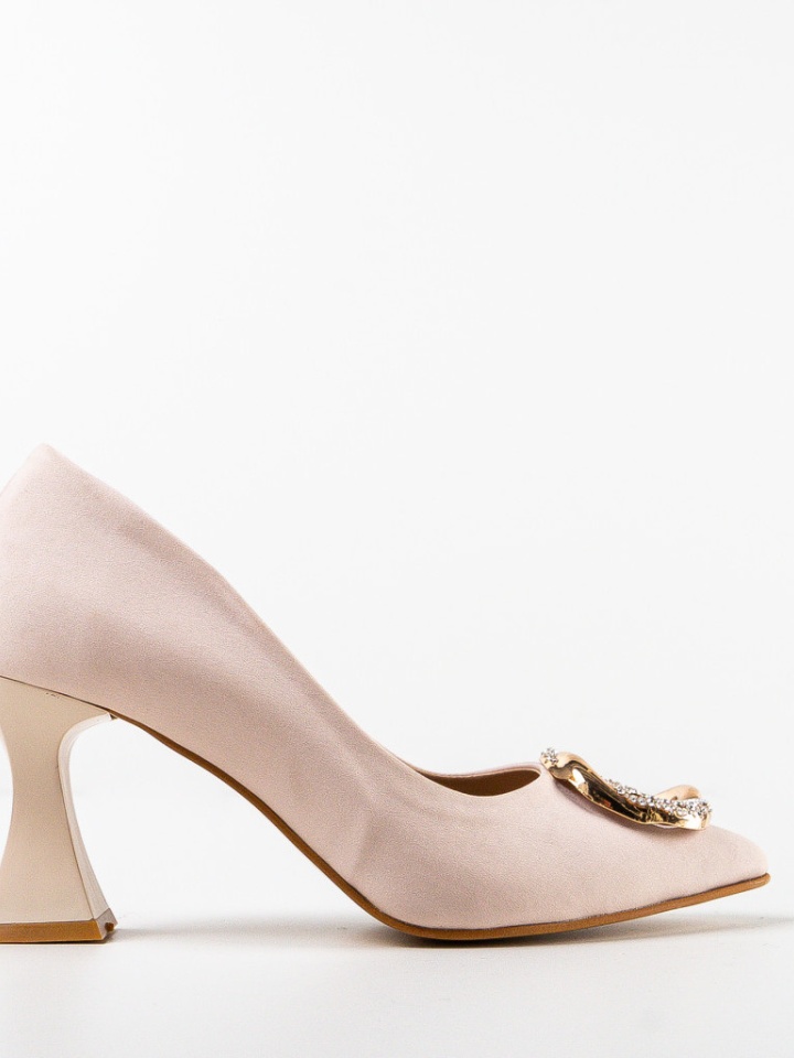 Pantofi cu toc Yuga Bej