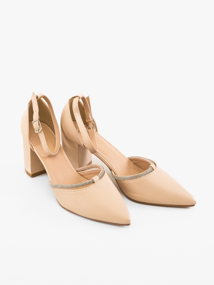 Pantofi dama Lynes Bej 2