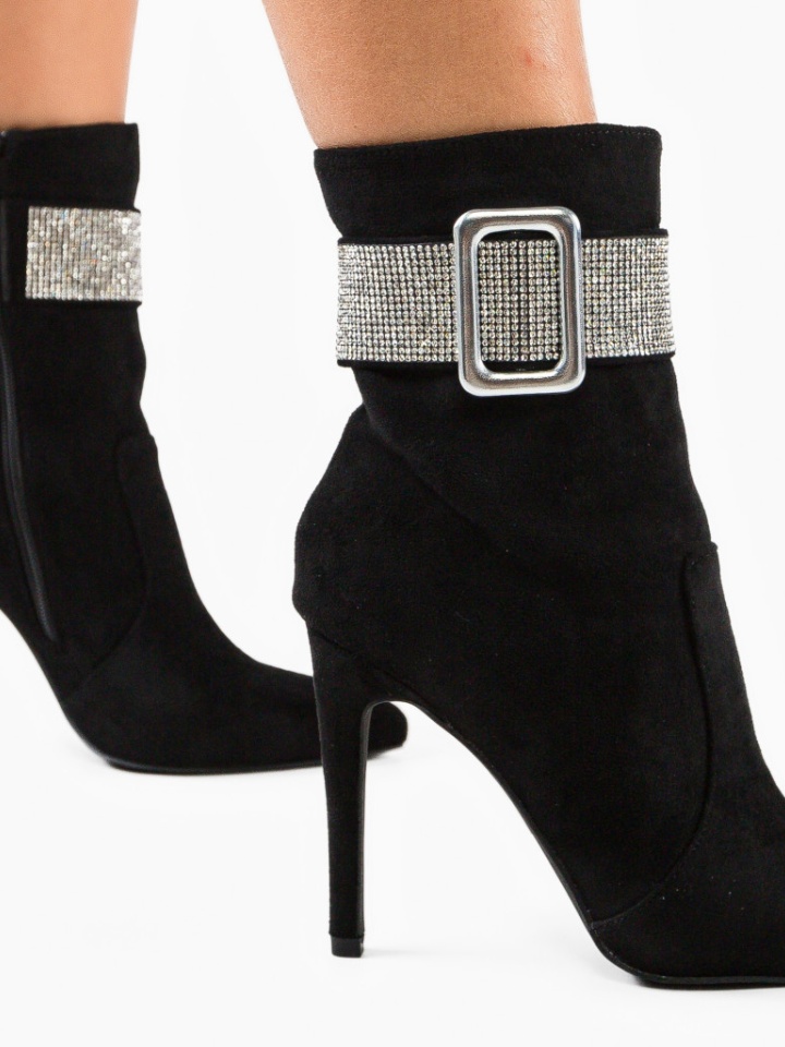 Botine dama Wagne Negre