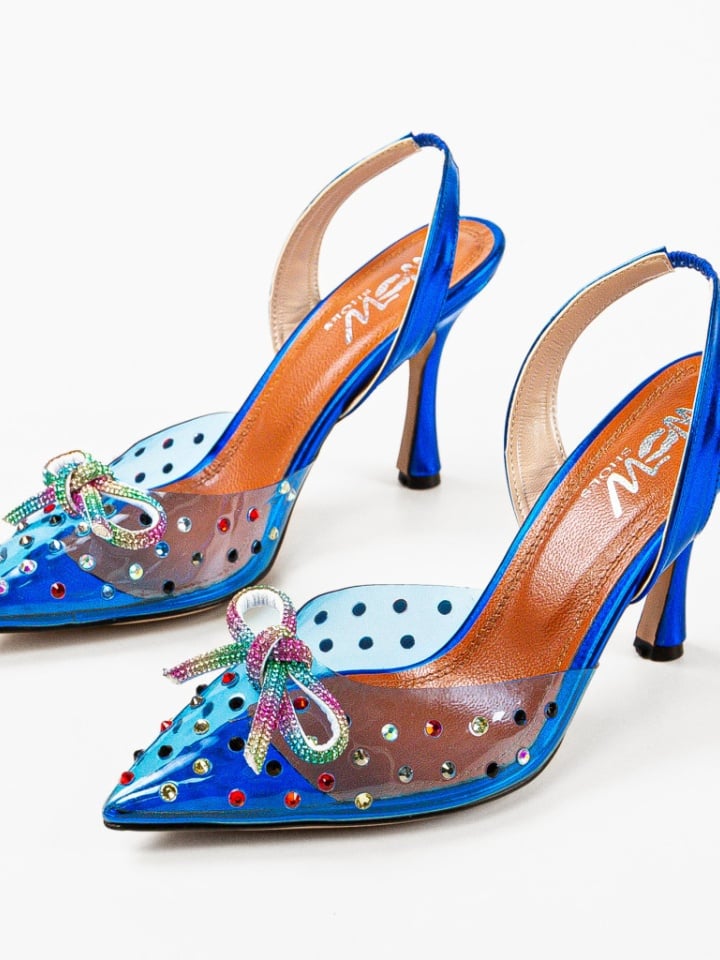 Pantofi dama Karambol Argintii