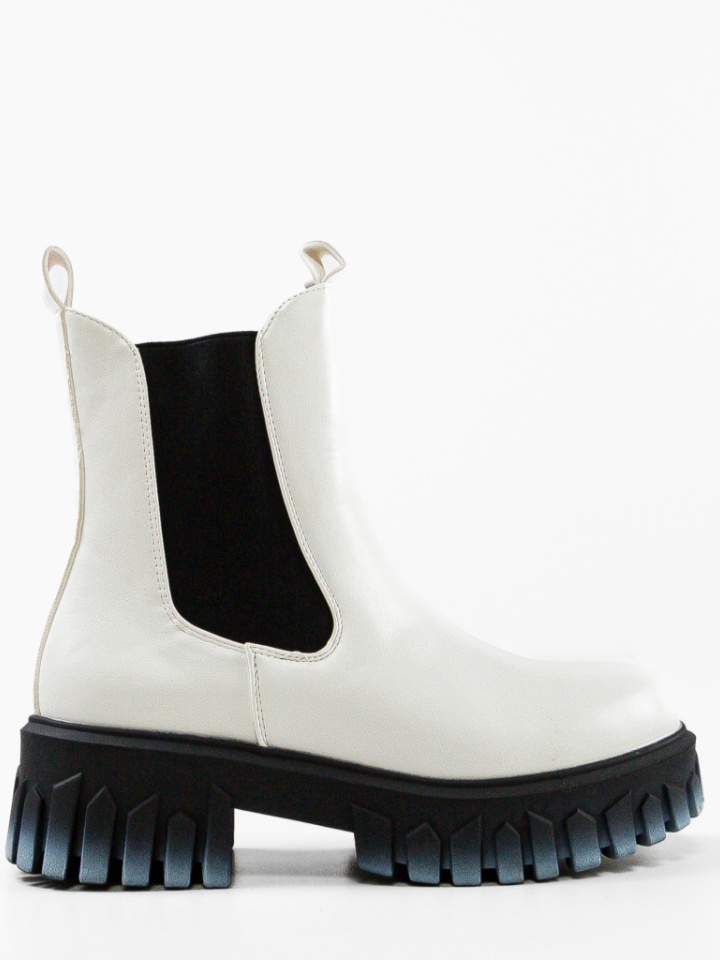 Ghete dama Poppy Albe