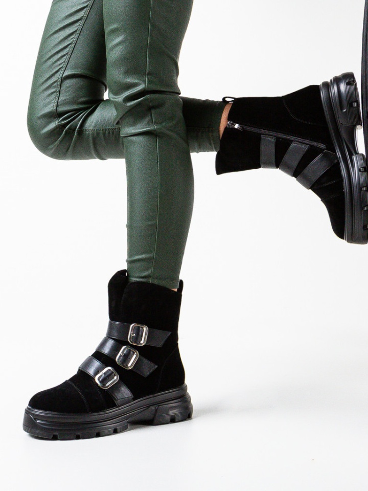 Ghete dama Bowman Negre 2