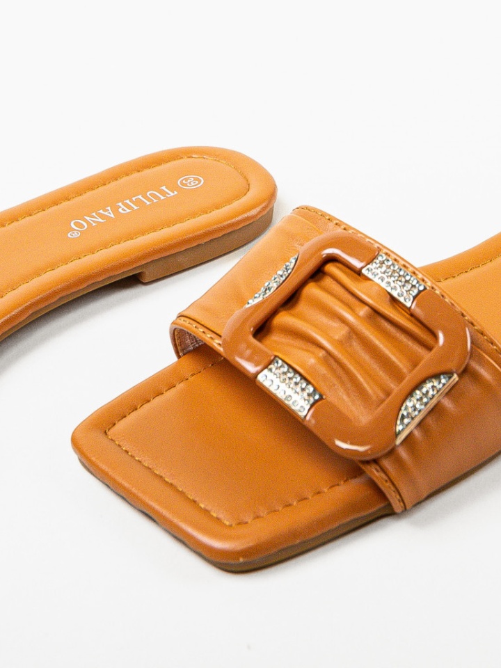 Papuci dama Mikkel Camel