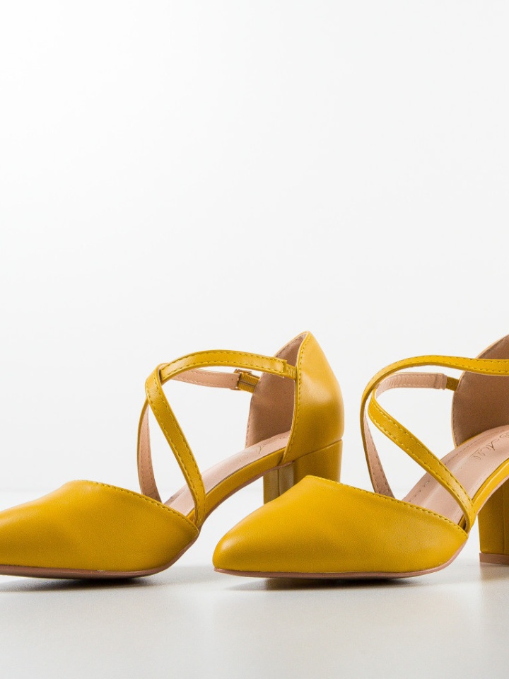 Pantofi Rahma Galbeni