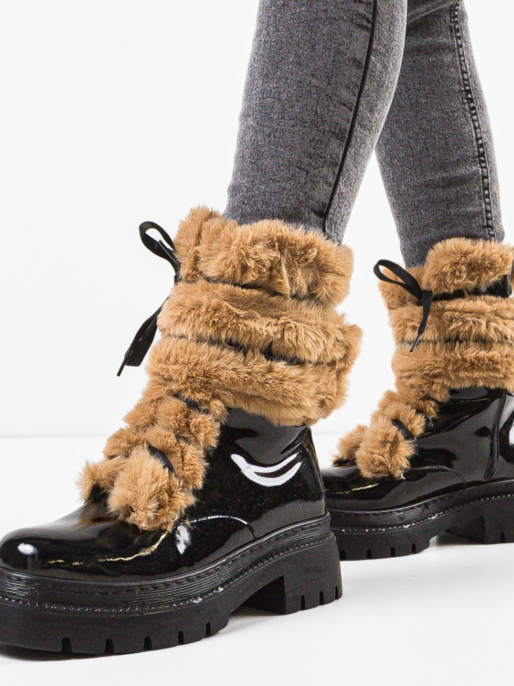 Ghete dama Balanced Negre 4